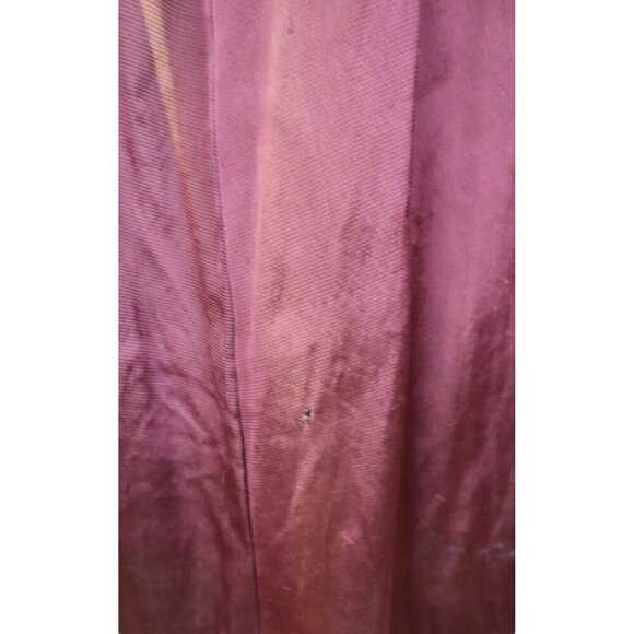 VINTAGE WOMEN'S MAROON LIGHT WEIGHT EVENING JACKET - BEADED - SIZE S/M - Picture 7 of 12